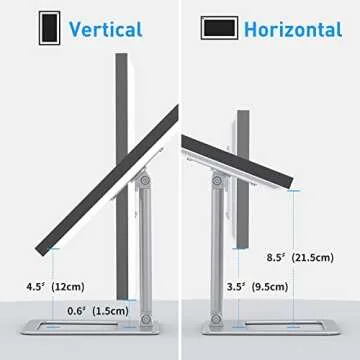 Almoz Tilt Stand for Echo Show 15 - Durable & Stylish