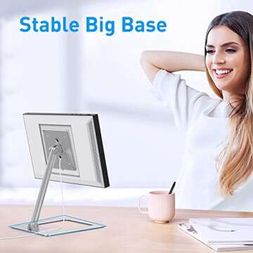 Almoz Tilt Stand for Echo Show 15 - Durable & Stylish