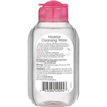 Garnier Micellar Cleansing Water Travel Size for All Skin Types