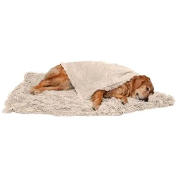 Furhaven Waterproof Throw Blanket for Dogs & Indoor Cats - Washable Plush Design