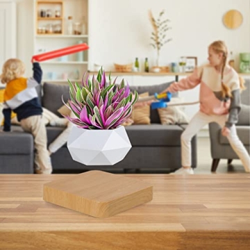 Levitating Air Bonsai Pot - 360° Rotating Floating Plant Decor