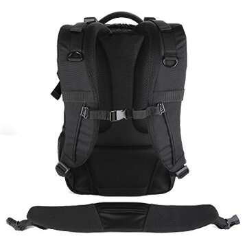 K&F Concept Professional Camera Backpack Bag,15.6" Laptop Large Capacity Waterproof Nylon Photography Bag for DSLR Cameras,Tripod,Lenses