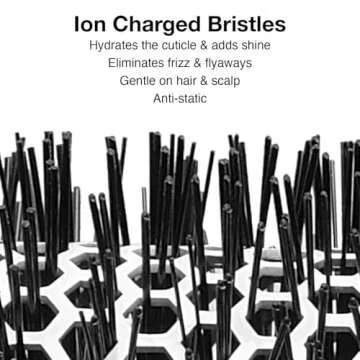 Olivia Garden Ceramic + Ion Round Thermal Hair Brush, 1.75" (Not Electrical)