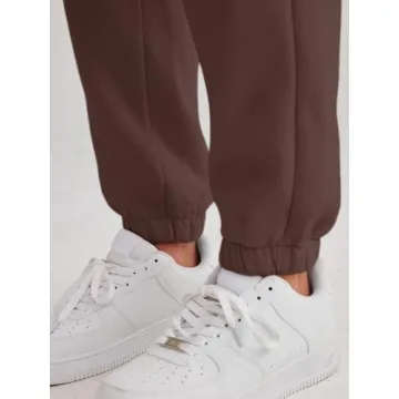 AUTOMET Women’s High Waisted Fleece Lined Sweatpants