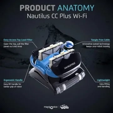 Dolphin Nautilus CC Plus Wi-Fi Robotic Pool Cleaner