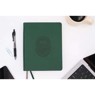 NIV, Journal the Word Bible (Perfect for Note-Taking), Leathersoft, Green, Red Letter, Comfort Print: Reflect, Take Notes, or Create Art Next to Your Favorite Verses