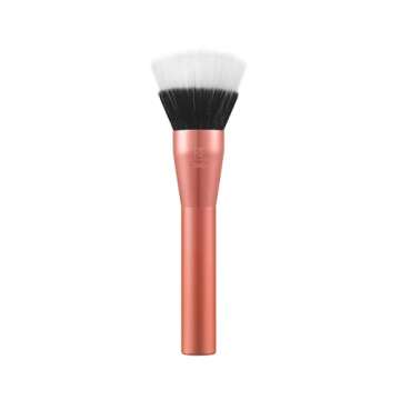 Real Techniques Extra Big Stippling Brush, Large Makeup Brush For Liquid & Cream Foundation, BB Crea...