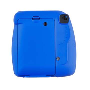 Fujifilm Instax Mini 9 Instant Camera (Cobalt Blue) with Film Twin Pack Bundle (2 Items)