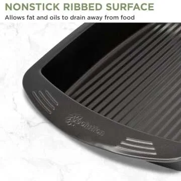 Ecolution Nonstick Roasting Pan | Premium Carbon Steel