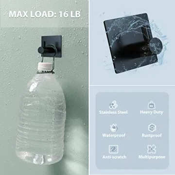 VIS'V Adhesive Hooks - Heavy Duty & Stylish for Home