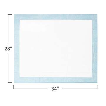 BV XL Puppy Pads X-Large Leak-Proof 28"x34" [40CT] | Pee Pads for Dogs Ultra Absorbent 6-Layer - Dog...