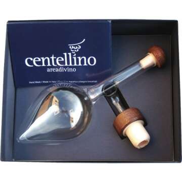 Centellino Areadivino Wine Aerator and Decanter for Perfect Flavor
