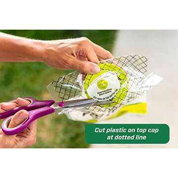 RESCUE! Big Bag Fly Trap – Disposable, Outdoor Use