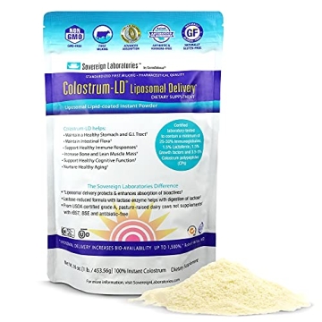 Colostrum Powder with Liposomal Delivery for Superior Absorption