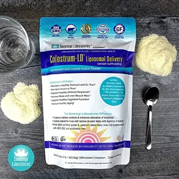 Colostrum Powder with Liposomal Delivery for Superior Absorption