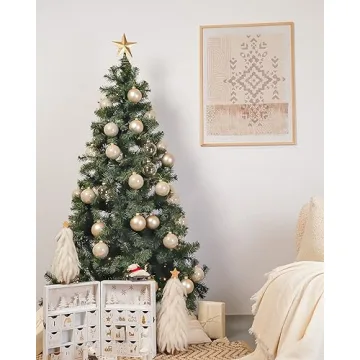 Stunning DN DECONATION Champagne Glass Ball Ornaments Set