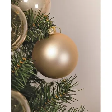 Stunning DN DECONATION Champagne Glass Ball Ornaments Set