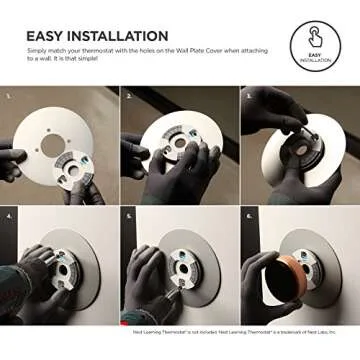 elago Copper Wall Plate for Google Nest Thermostat