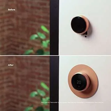 elago Copper Wall Plate for Google Nest Thermostat