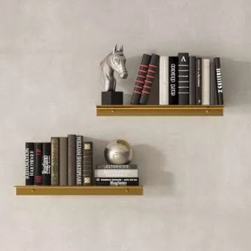 JYL HOME Floating Shelves: Elegant, Durable & Functional