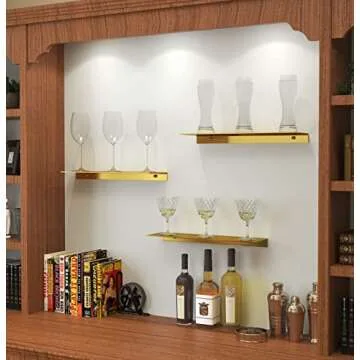 JYL HOME Floating Shelves: Elegant, Durable & Functional