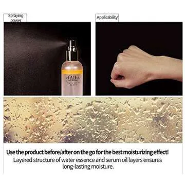 d'alba White Truffle Mist Spray Serum for Deep Hydration