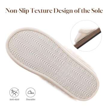 Vidayie Cozy Memory Foam Slippers for Women