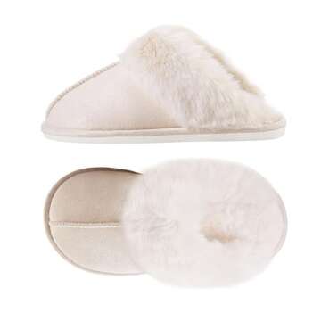 Vidayie Cozy Memory Foam Slippers for Women