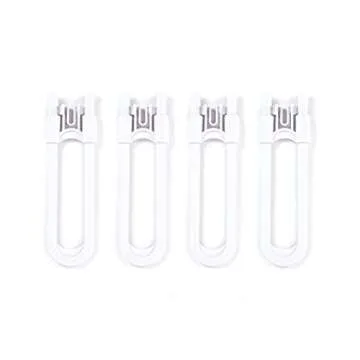 Childproof Sliding Cabinet Locks | Easy Install (4 Pack)