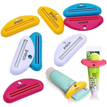 LOVEINUSA Toothpaste Tube Squeezer Dispenser 4 Pack