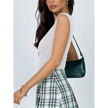 Stylish REORIA Women's Summer V Neck Bodysuit for All Occasions