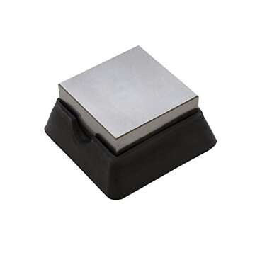 Premium EuroTool Steel Rubber Bench Block for Crafting
