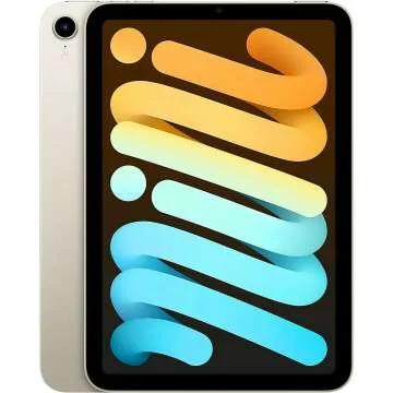 Renewed 2021 iPad Mini 6 - 64GB Wi-Fi Starlight