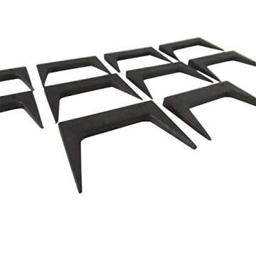 Taytools 2 Inch Square Back Pinch Dogs - Pack of 10