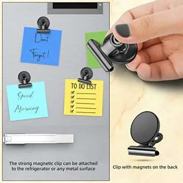 GRTARD 6 Pack Magnetic Clips for Home and Office Revamp