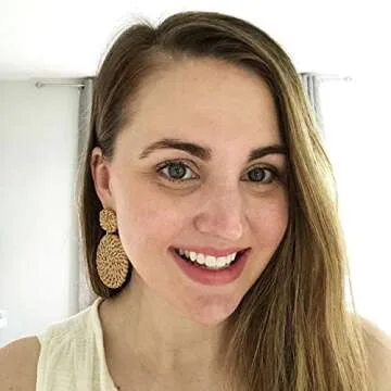 Rattan Earrings Handmade Eco-Friendly Stylish Hoop Earrings