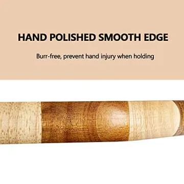 TJ POP End Grain Wood Cutting Board With Juice Groove, Octagon Serving Board For Kitchen, Flippable Charcuterie Board For Cheese, Bread & Fruits, 12x12x0.8 Inch