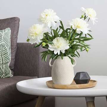 Sophisticated Farmhouse Ceramic Vase for Any Decor