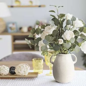 Sophisticated Farmhouse Ceramic Vase for Any Decor