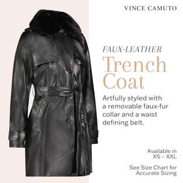 Vince Camuto Faux Leather Jackets for Women: Stylish Winter Essential
