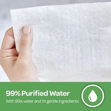 Huggies Natural Care Baby Wipes - Gentle and Effective