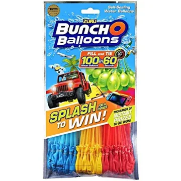 ZURU Self Sealing Water Balloons 100 pcs Assorted Fun
