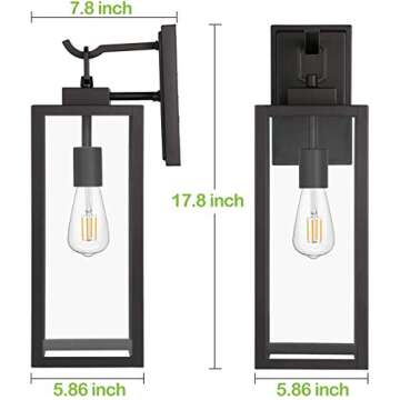 Hykolity Outdoor Hinged Artificial Christmas Tree