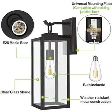 Hykolity Outdoor Hinged Artificial Christmas Tree