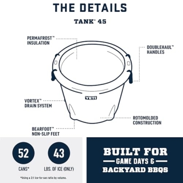 YETI Tank 45 Bucket Cooler for Any Occasion