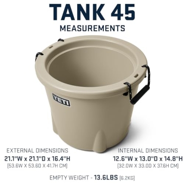 YETI Tank 45 Bucket Cooler for Any Occasion