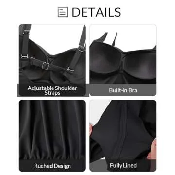 Comfortable Plus Size One Piece Swimsuit for Women