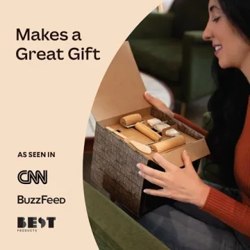 Original Chinese Soup Dumpling Steamer Kit | Bamboo Steamer Basket Set | Unique Gifts for Cooks, Chef Gifts for Friends | Cooking Gifts for Sister or Brother | Unique Christmas Gifts for Women & Men