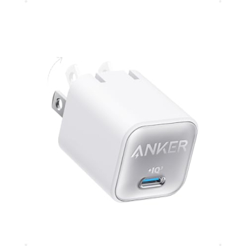 Anker 30W Nano Charger - Fast USB C GaN Charging