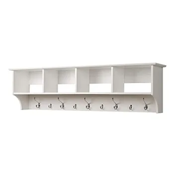 Prepac Contemporary Coat Rack for Stylish Entryway Storage